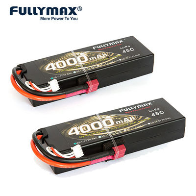 2S 45C 7.4 V 4000mah 배터리 충전식 리튬 이온 RC 모델 배터리