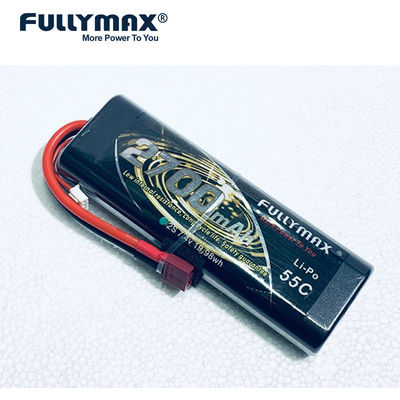 리포 2s 2700 mah 55C 2s Rc 배터리 7.4v 항공기 모델 배터리 풀리맥스 리포 배터리