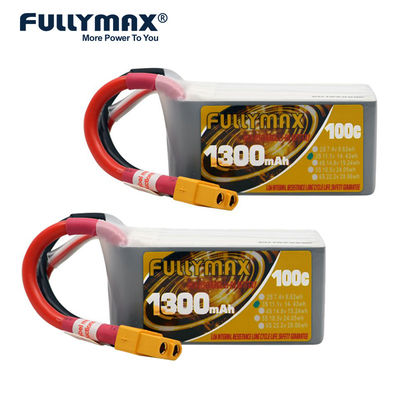 Rc 비행기 헬리콥터 100c Li 이온 풀리맥스 3s 1300 mah 리포 전지 3-셀을 위한 Xt60 11.1v 3s 1300 mah 리포 전지