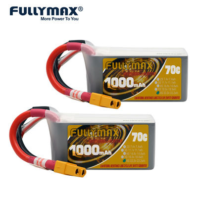 1000MAH 22.2V 6s Rc 배터리 리포 70C 자동차 FPV 헬리콥터 정찰기 트래버어서 RC 모델 배터리