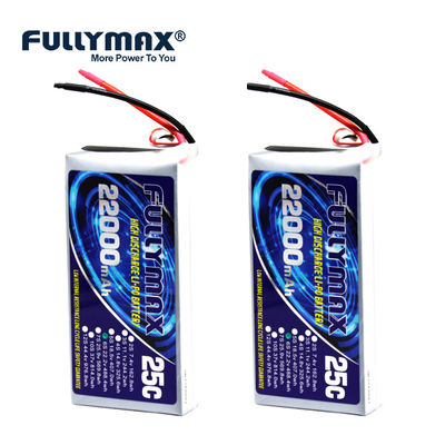 마이크로 상업용 드론 배터리 22000mah 6S 22.2V 25c Lipo 배터리 Fullymax 드론 배터리