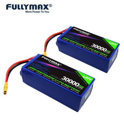 30000 Mah 리포 전지 6S 22.2V 15C EVTOL 화물 운송 산업은 XT90-S 플러그를 윙윙거립니다