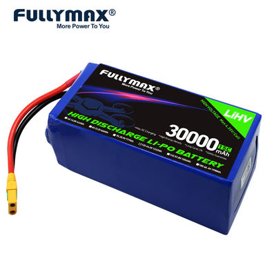 농업 드론 배터리 12 셀 리튬 폴리머 배터리 30000mah 12S 44.4V 1332Wh