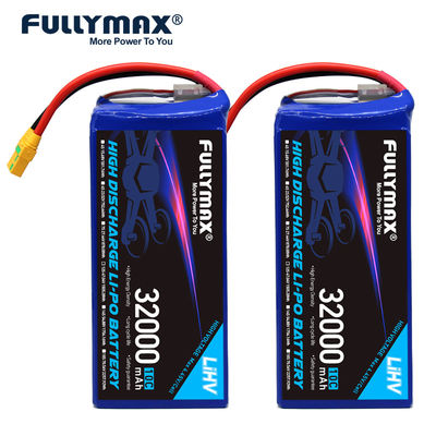12s 리포 건전지 팩 항공기 UAV 드론 여벌 전지 고전압 32000mAh 47.04V 10C XT90-S 플러그