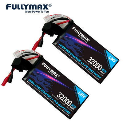 10C LiPo 배터리 팩 최대 4.45V 32000mAh 6S 23.52V 5000mah 5200mah AS150 XT150 플러그
