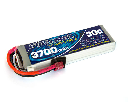RC 자동차 RC 항공기 RC를 위한 Ｔ 플러그와 FULLYMAX 리포 건전지 팩 30C 3700mAh 3S 11.1V는 RC 트럭을 헬리콥터로 운반합니다